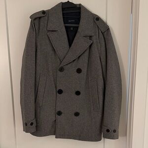 Nautica Men's Charcoal Peacoat